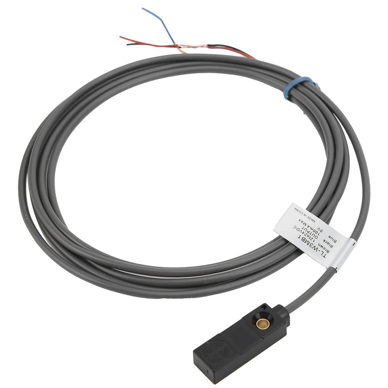 [Australia - AusPower] - Waterproof Approach Switch, 3 Wire Switch Sensor IP67 DC Inductive Flat PNP NO Type Detection Proximity Sensor TL W3MB1 