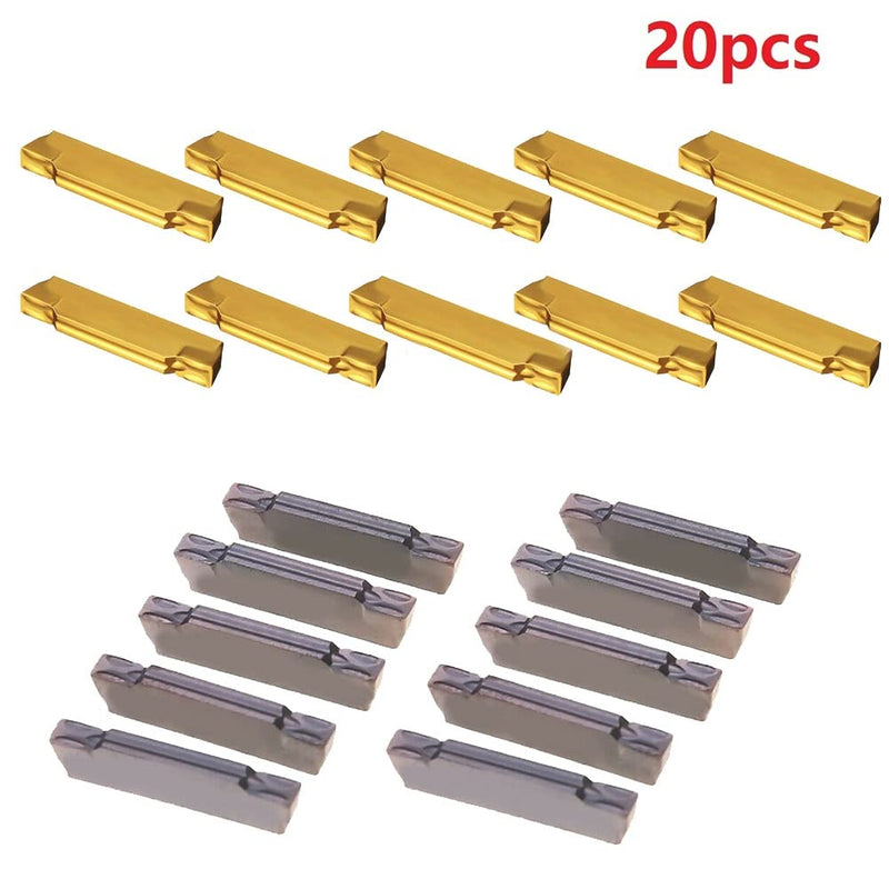 [Australia - AusPower] - SPORTARC MGMN200-G / MGMN200-G LDA 2mm Tungsten Carbide Insert Groove Cutting Tool Pack of 20 
