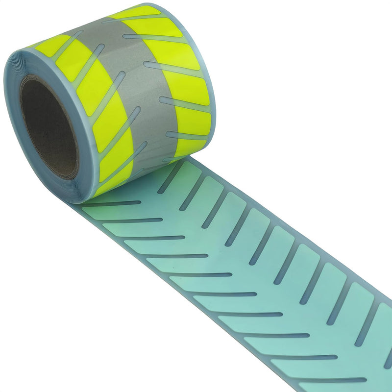 Reflective Iron-On Tape Heat Transfer Vinyl for Clothing CS-04# 2in x 5yd (Fluorescent Yellow) Fluorescent Yellow