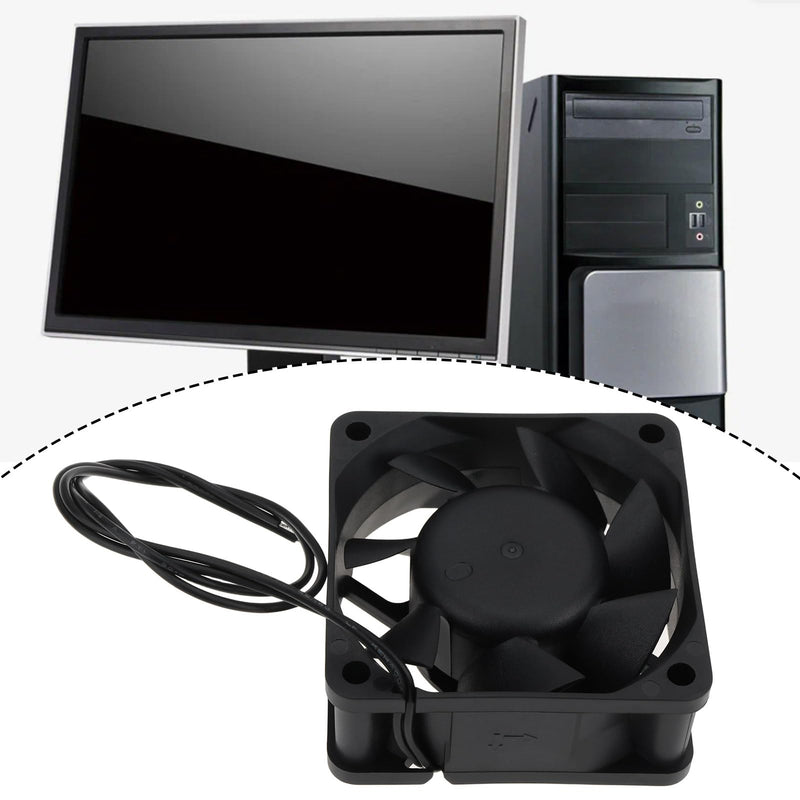 EMSea 2-Core Fan 6025 AC220-240V 4.1/4.4W Compatible with Sunon MA2062-HVL GN
