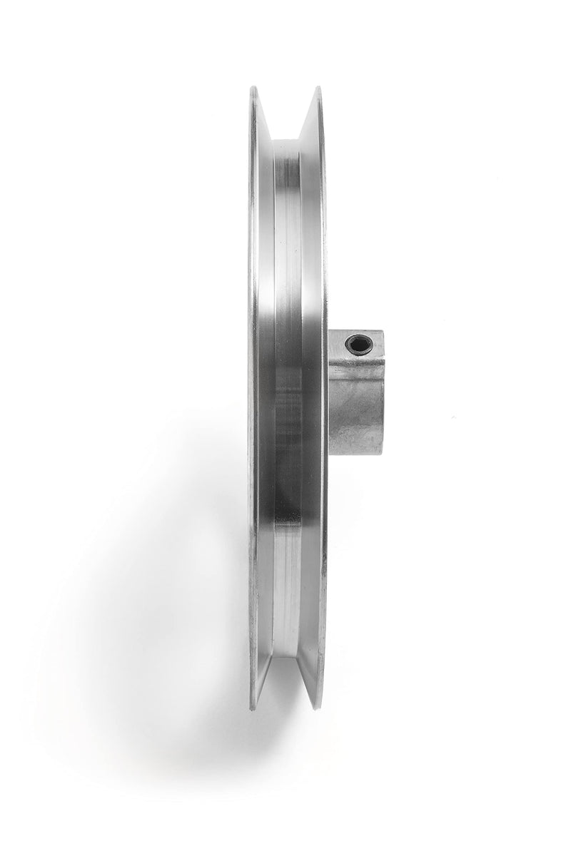 [Australia - AusPower] - Terre Products, Heavy Duty 6" V-Groove Drive Pulley, Precision 3/4" Bore, Robust Z3A Zinc Alloy Die Cast Pulley 