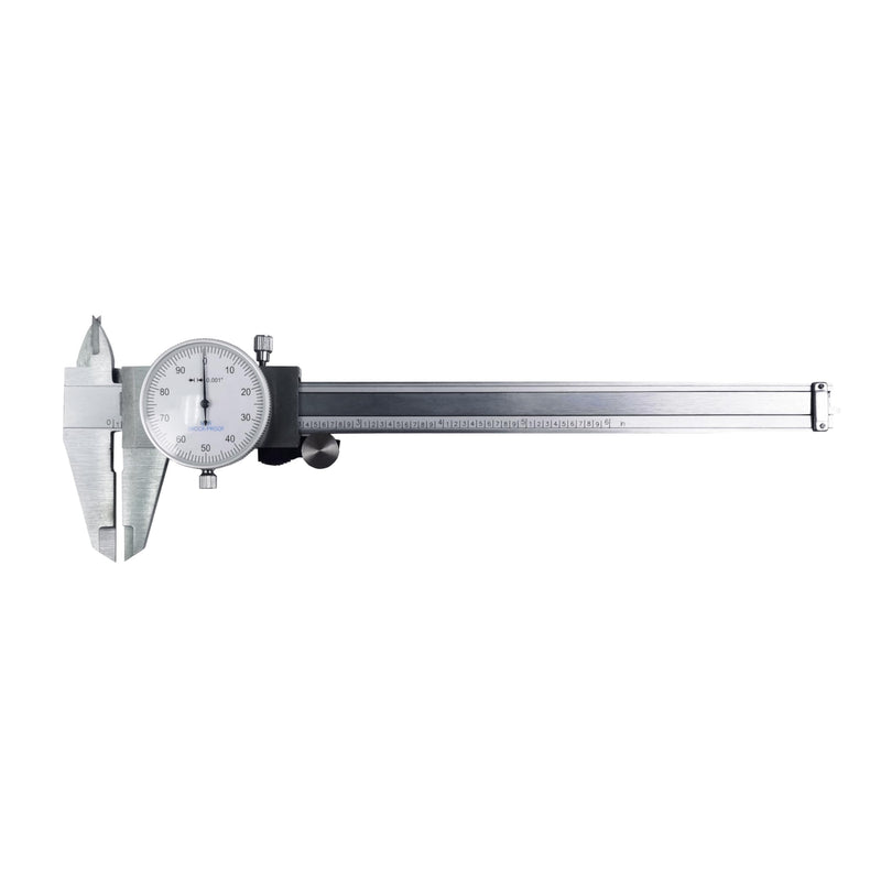 [Australia - AusPower] - HFS(R) 0-6" Stainless Steel 4 Way Imperial Dial Caliper .001" Shock Proof 