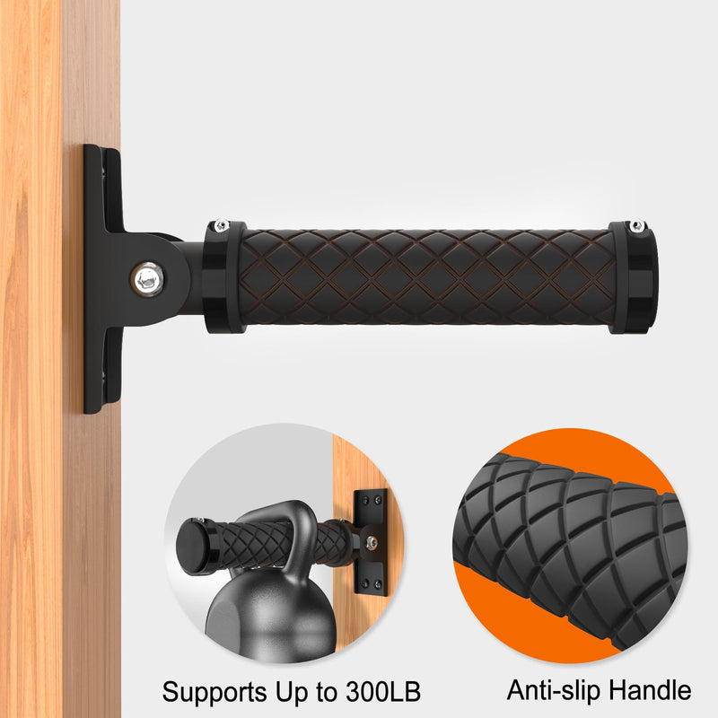 Flip Up Grab Bars for Wall, Home Safety Grab Bars for Seniors, Elderly, Disabled, Non-Slip Assist Hand Rails Grab Handles for Wall, Doorway, Stairs(1 Pack) Black-1 Pack