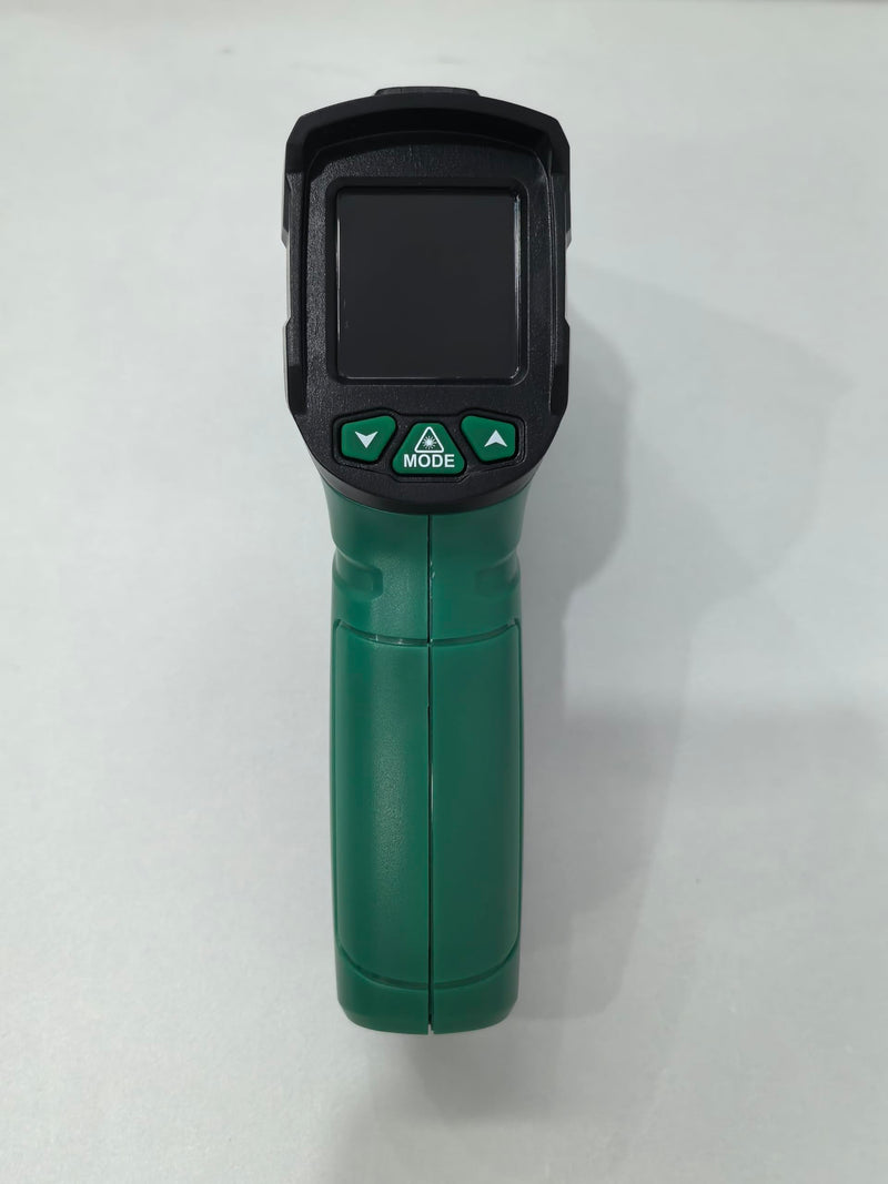 [Australia - AusPower] - Infrared Thermometer Gun,SQECH Laser Thermometer Gun -58℉～1472℉(-50℃～800℃),Temperature Gun with Ambient Temperature/Humidity/Adjustable Emissivity/Color Backlight for Cooking, Oven,Engine,HVAC Green(-58℉～1472℉) 