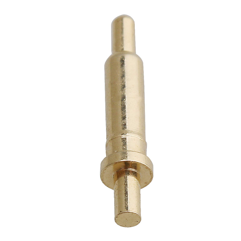 Yibuy Gold-Plated Spring Probe Pogo Pin Connector 2.0 mm Pin Head Copper Pack of 100