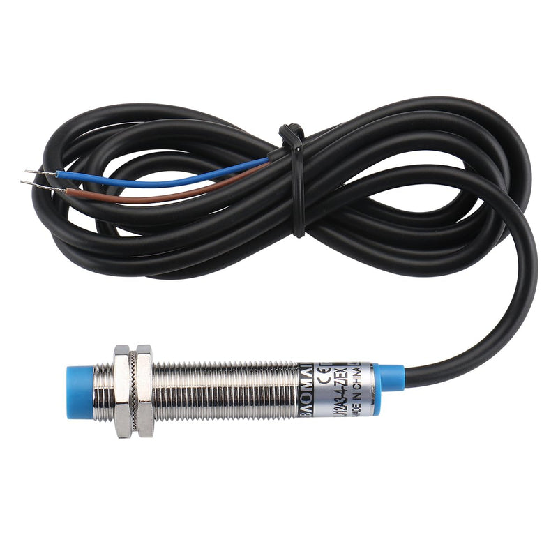 [Australia - AusPower] - Baomain 4mm Cylindrical Inductive Proximity Switch, DC 10-30V 200mA NO 2-Wire,M12 Sensor Switch LJ12A3-4-Z/EX 