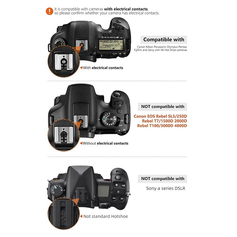 [Australia - AusPower] - PHOTOOLEX FK300 Camera Flash Speedlite for Canon Nikon Sony Panasonic Olympus Fujifilm Pentax Sigma Minolta Leica and Other SLR Digital Cameras and Digital Cameras with Single Contact Hot Shoe 
