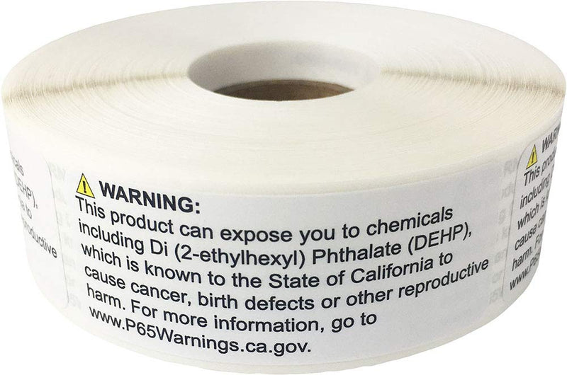 Prop 65 Di (2-ethylhexyl) Phthalate (DEHP)
