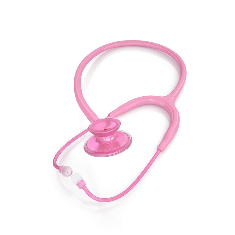 [Australia - AusPower] - MDF Instruments Acoustica Lightweight Stethoscope for Doctors, Nurses, Students + LUMiNiX Medical Professional Penlight 
