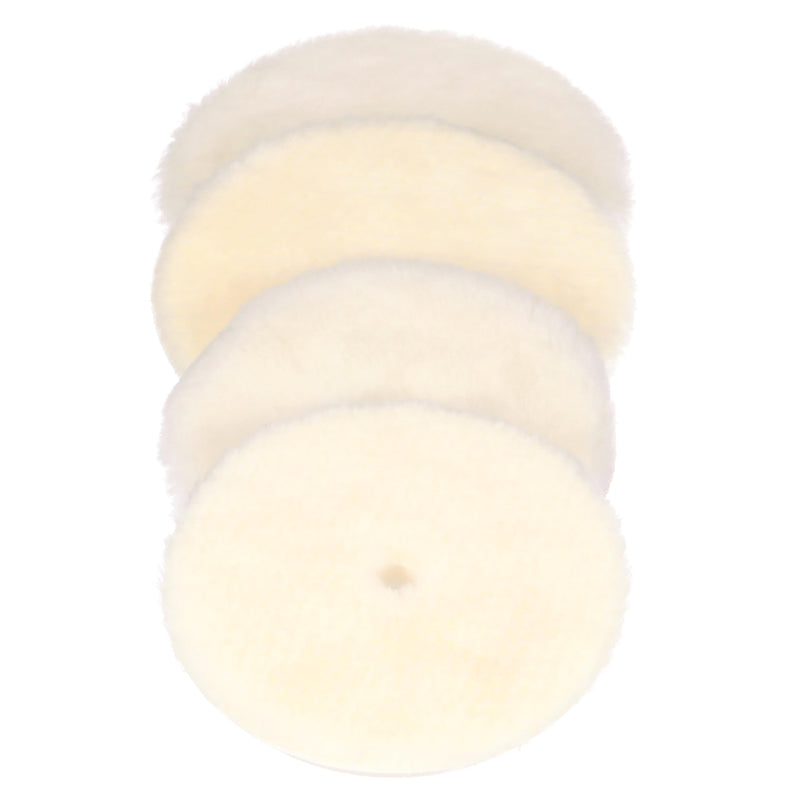 3M Perfect-It Polishing Pad with Polishing Fur for Eccentric Polishing Machine, 34125 | 2 pads per pack 150.0 mm Medium Wool