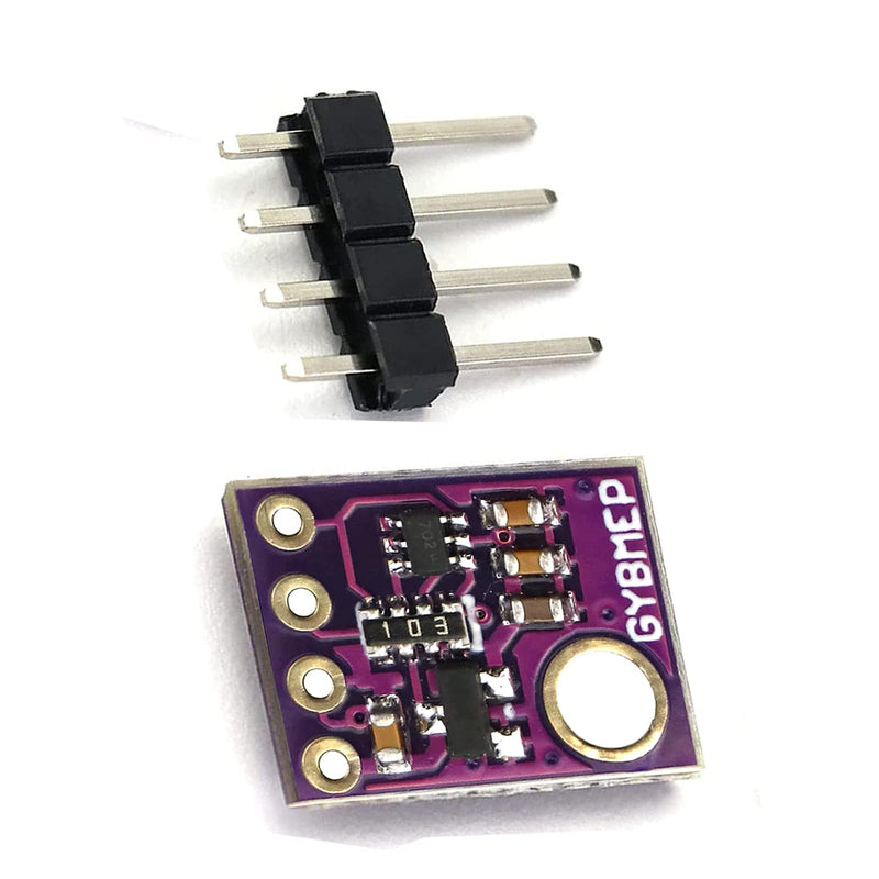 [Australia - AusPower] - BME280 5V Barometric Sensor for Temperature, Humidity and Air Pressure, Temperature Humidity Sensor, Digital Humidity Temperature Sensor Module (Pack of 2) 