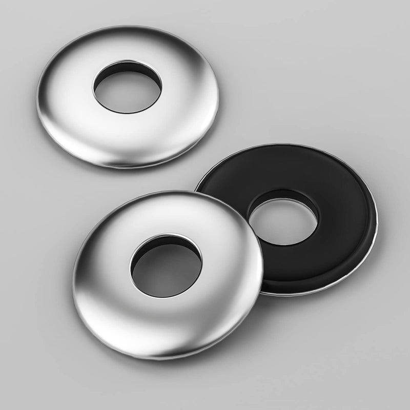 [Australia - AusPower] - (400 pcs) #10x1/2 Sealing Washers 304 Stainless Steel Neoprene EPDM Bonded #10x1/2" 