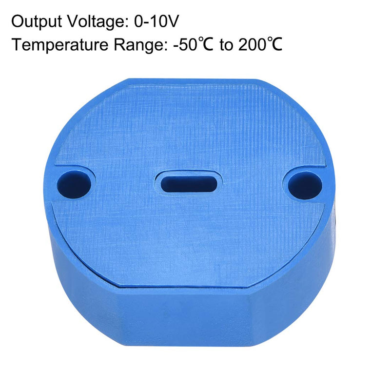 [Australia - AusPower] - uxcell PT100 Temperature Sensor Transmitter 24V DC 0-10V -50? to 200? 