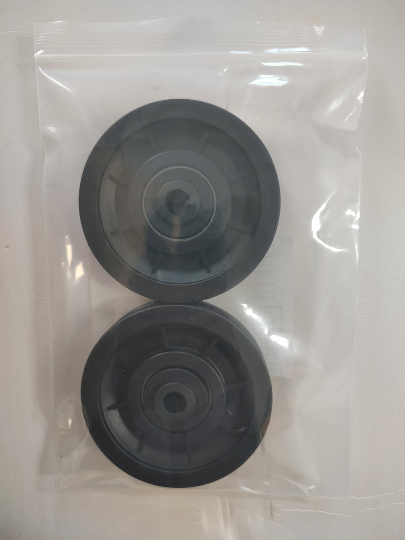 [Australia - AusPower] - Universal Bearing Pulley Wheel for Cable Machine Gym Equipment Part Garage Door 78mm-2 PCS-P 