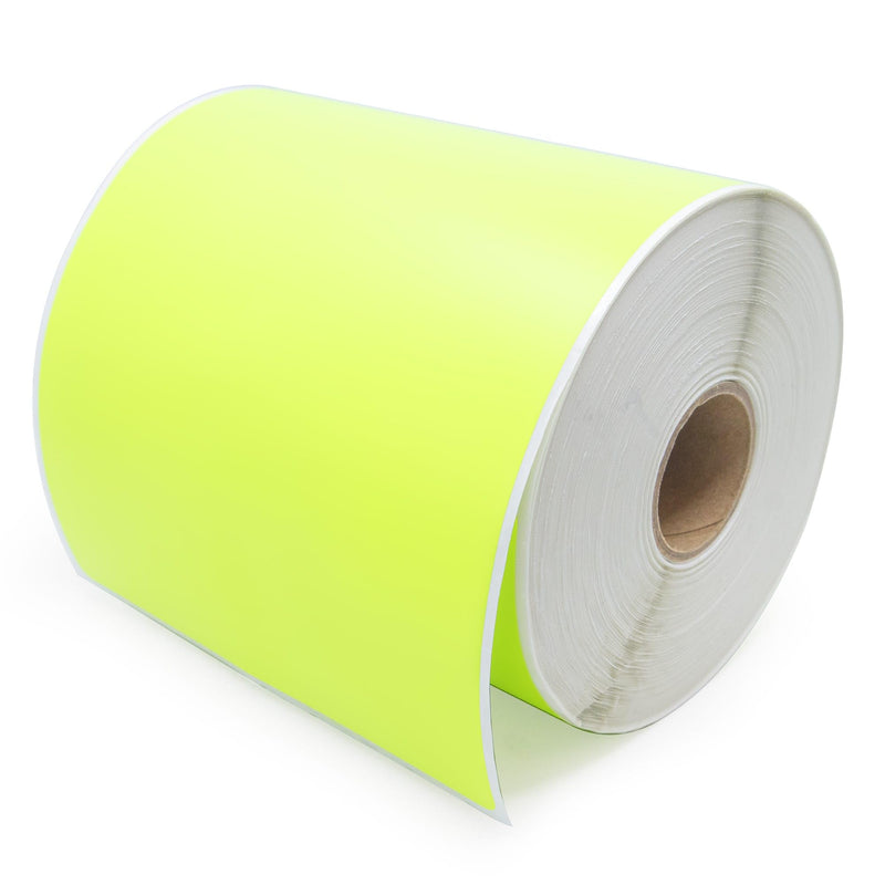 LabelValue LV-1744907G 4 x 6 Green Shipping Labels Compatible with Dymo LabelWriter 4XL - Direct Thermal, 220 Labels per Roll, Permanent Adhesive, Made in USA