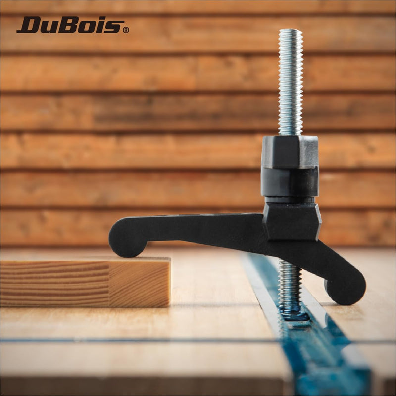 [Australia - AusPower] - DuBois T Track Hold Down Clamps, Multi-Positionable T Track Clamp w/ 5/16"-18 T Track Bolts, Woodworking Tools for Drill Press, Router Table, CNC Machine, and Table Saw Sled, 2 PK (51061) T track HD clamp w/ 5/16"-18 T track bolts 