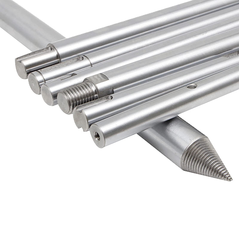 Linear Motion Rod Shaft Guide D 12mm x L 19.69 inch / 500mm Case Hardened Chrome Plated for 3D Printer, DIY, CNC - Metric h8 Tolerance, 2Pcs L:19.69 in / 500mm Diameter:12mm