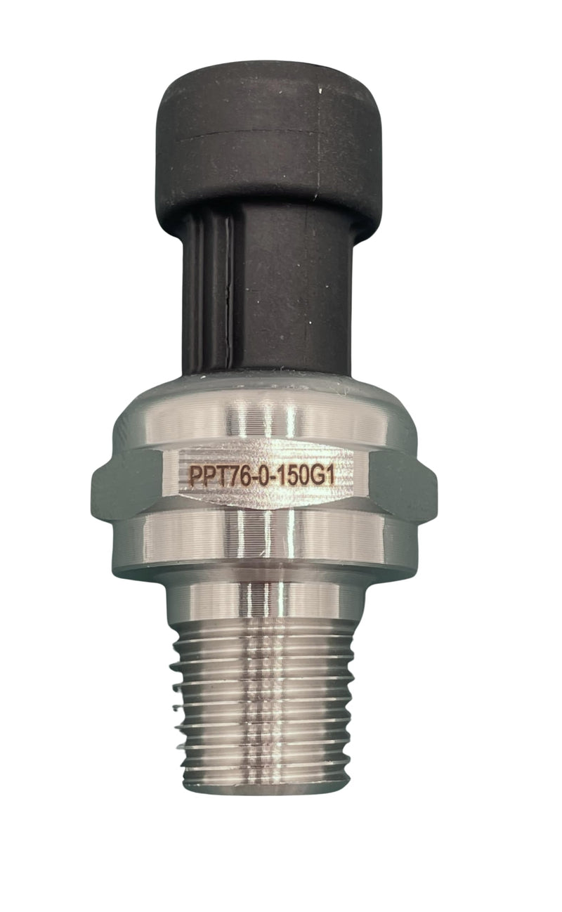 [Australia - AusPower] - 150 PSI Pressure Transducer Sensor with Cable, 1/4"NPT Stainless Steel for Oil Fuel Water Air 12 Month Warranty 