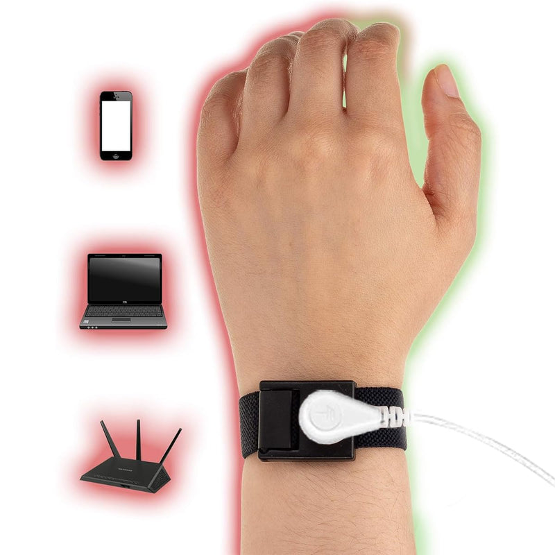 [Australia - AusPower] - Grounding Mat Kit,35.4x23.6 Inch Grounding Mat for Bed Feet Sleep Energy Wellness. Connect to The Earth with 15ft Grounding Cord 