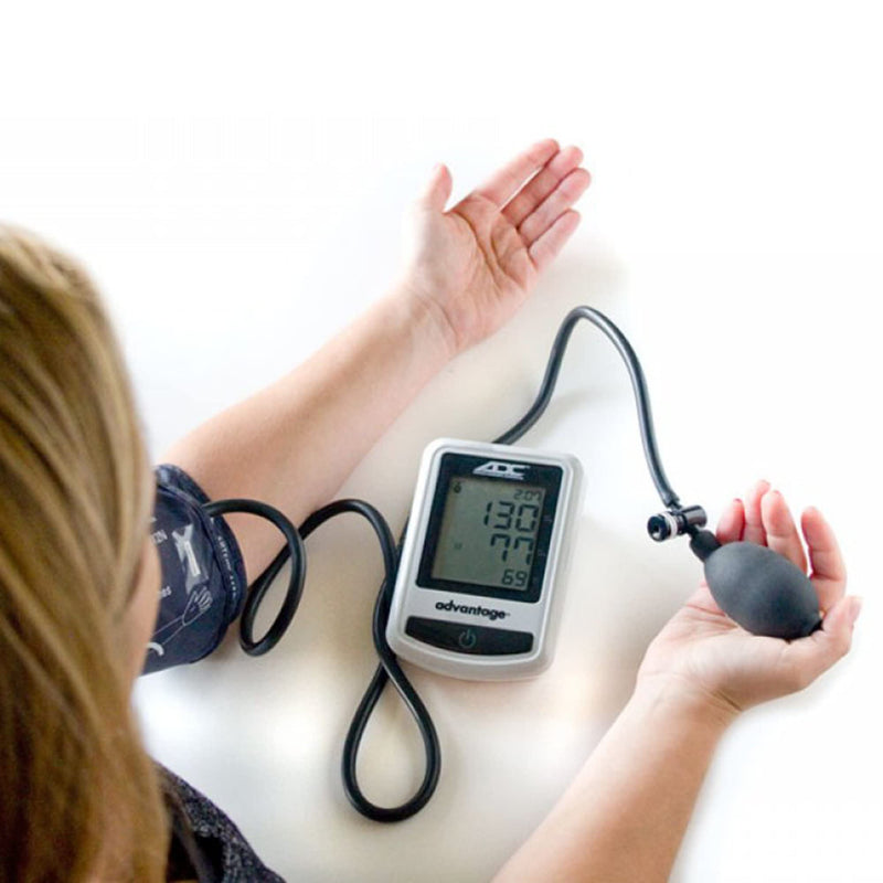 [Australia - AusPower] - Advantage 6012N Series Adult Cuff Arm Home Semi Automatic Digital Blood Pressure Monitor 1-Tube Blue 1 Each 