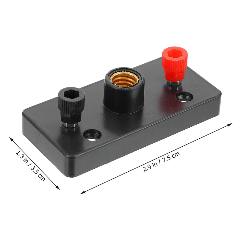 [Australia - AusPower] - Physics Laboratory Physics Laboratory 10PCS Mini Screw Bulb Socket Lamp Holder with Terminal, Physics Electrical Experiment Supplies Electricity Teaching Instruments 