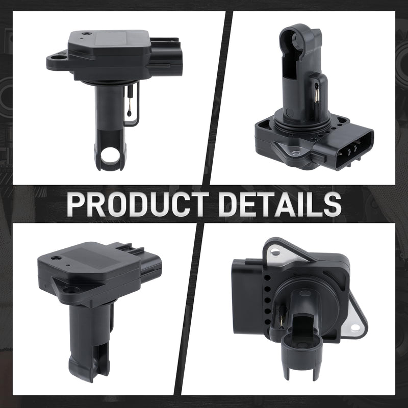 MAF Sensor 22204-22010 Mass Air Flow Sensor - Compatible with Toyota Camry 02-06, Corolla 03-08, Lexus 99-03, Scion xA 04-05