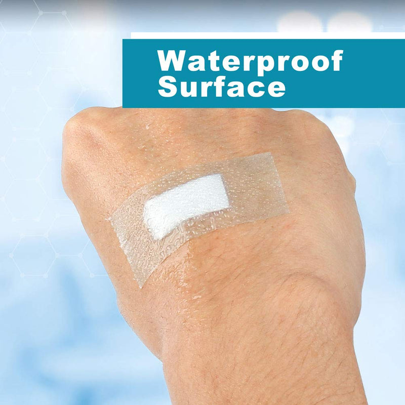[Australia - AusPower] - LotFancy Medical Soft Silicone Tape, 1" x 5.5 Yards, 6 Rolls Transparent Adhesive Water-Proof Surgical Tape, Surgery First Aid Tape for Wound and Sensitive Skin 6 Count (Pack of 1) 