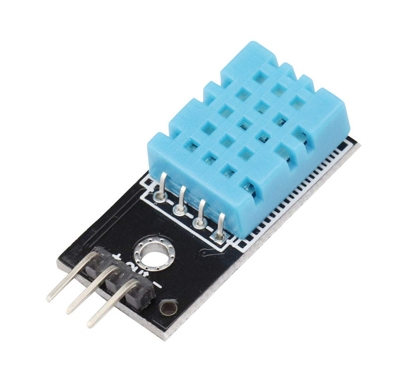 [Australia - AusPower] - 3PCS Digital DHT11 Temperature Humidity Sensor Module Temperature and Humidity Detector 3.3V-5V 20%-95% Environmental Temperature Humidity Induction Probe with Wires 