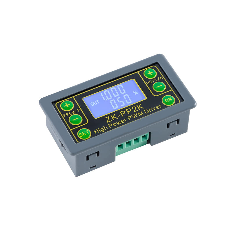 [Australia - AusPower] - Function Signal Generator, ZK-PP2K PWM Pulse Frequency Generator, 1Hz-150KHz PWM Motor Speed Regulation/LCD Pulse Frequency Cycle Module Adjustable Driver Module/PWM Signal Generator 