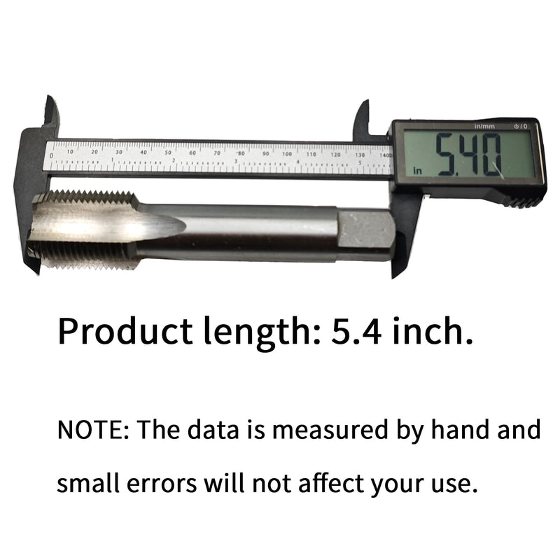 1 1/4"-12 Tap UNF Right Hand Straight Flute Thread Tap Machine Tap 1-1/4"-12 TPI Nominal Diameter 1 1/4" Thread Per Inch 12 Fin Thread Tapping Thread High Speed Steel HSS 2B 1-1/4"-12 Right Hand Tap