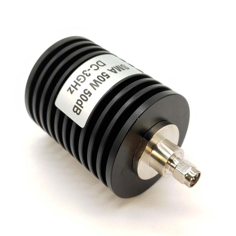[Australia - AusPower] - 50W 3GHz SMA Male to Female Coaxial Fixed Attenuator (50db) 50db 