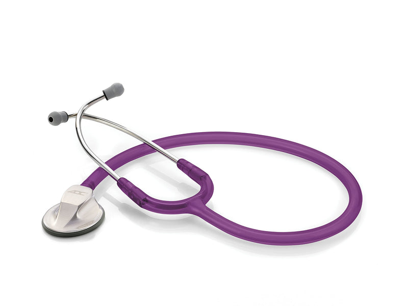 [Australia - AusPower] - ADC Adscope 615 Platinum Sculpted Clinician Stethoscope with Tunable AFD Technology, Amethyst 