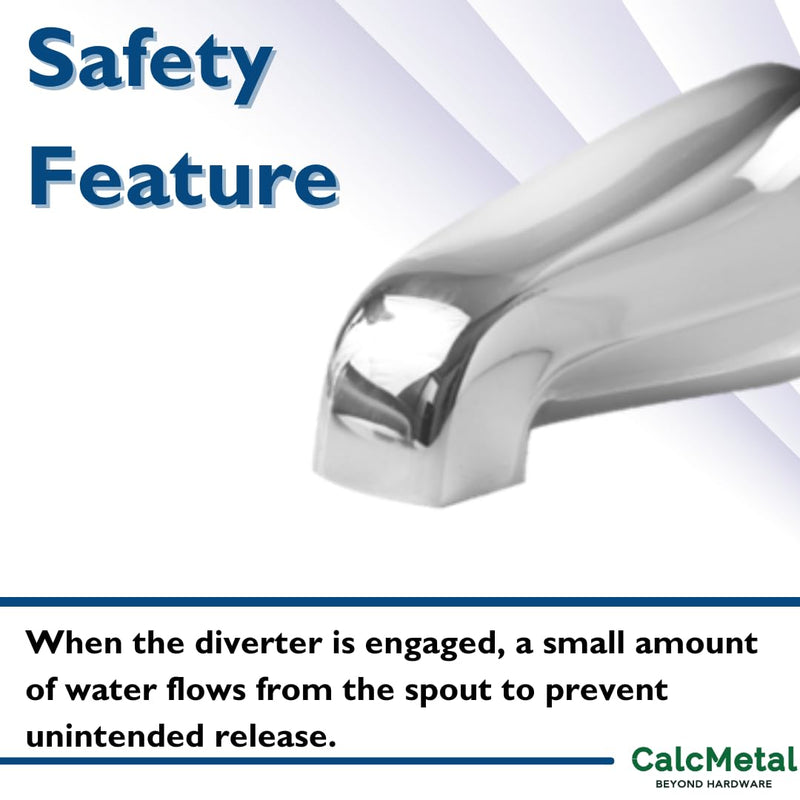 5" Non-Diverter Tub Spout with 4 in 1 Adapter,Universal fit 1/2" Copper Slip, 1/2" Iron Pipe(Long and Short stub Out), and 3/4" Iron Pipe Connections, Easy Installation, Matte Black