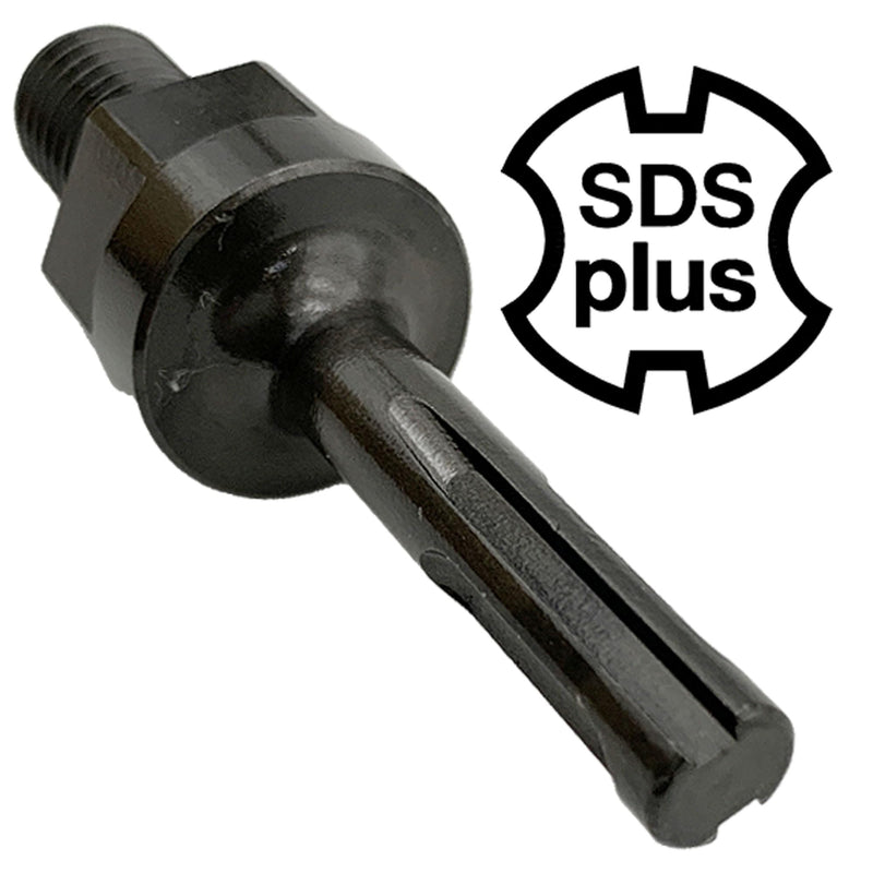 5/8"-11 Male to SDS Plus Core Drill Adapter for Core Bits. Heat-Treated Steel with high Strength for Longer Durability. 5/8"-11 Male