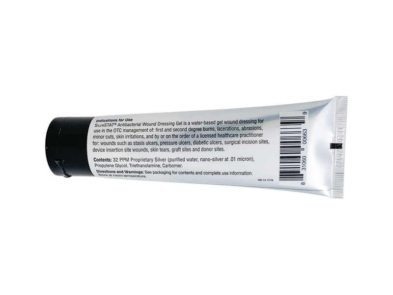 [Australia - AusPower] - First Aid Kit Gel | 32 PPM Silver Healing Wound Dressing Solution | SilverSol Ag₄O₄ Particles | 3 oz 3 Ounce 
