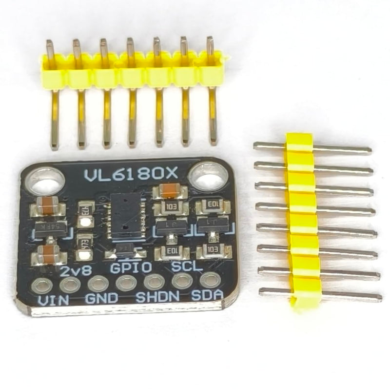 [Australia - AusPower] - 2pcs VL6180X Distance Sensor Module – 5mm-100mm Optical Ranging, I2C Interface, 3.3V/5V Compatible for Arduino 