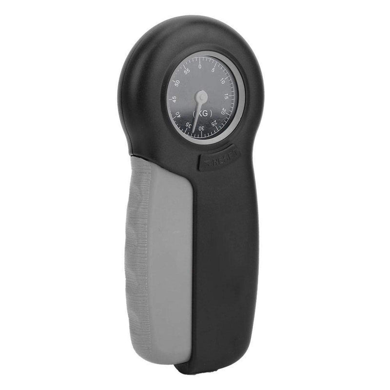[Australia - AusPower] - Hand Force Meter, Hand Dynamometer, Hand Mechanical Measuring Device, Grip Strength, Hand Gripper Grip Gauge for Grip Strength Gauge (Black Grey) 