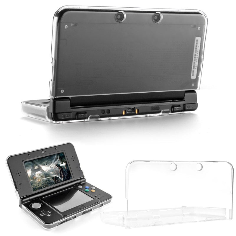 [Australia - AusPower] - TNP Case Compatible with [ NEW Nintendo 3DS XL LL 2015 ] - Ultra Clear Crystal Transparent Hard Shell Protective Case Cover Skin for New Nintendo 3DS XL / 3DS LL 2015 [New Modified Hinge-less Design] New Nintendo 3DS XL (2015 Model) 