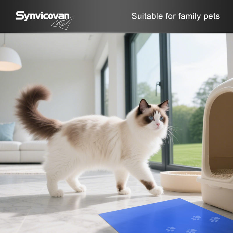 18" x 36" Blue Sticky Mat Tacky Pads Adhesive Floor Mat (5 Packs,150 Sheets,30 Sheets/Pack for Cleanroom Laboratory Hospital Construction Pets Home Indoor Gymnasium and Workshop 18" x 36"