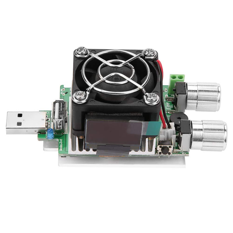 [Australia - AusPower] - 35W Adjustable USB Load Tester with LCD, Constant Current Electronic Load for Battery Voltage Capacity Testing 