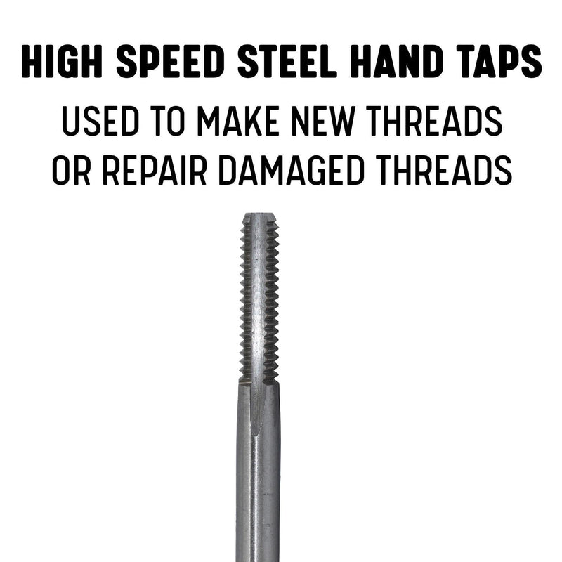 Drill America DWTB20X1.5 m20 x 1.5 High Speed Steel Metric 4 Flute Bottoming Hand Tap, DWT Series