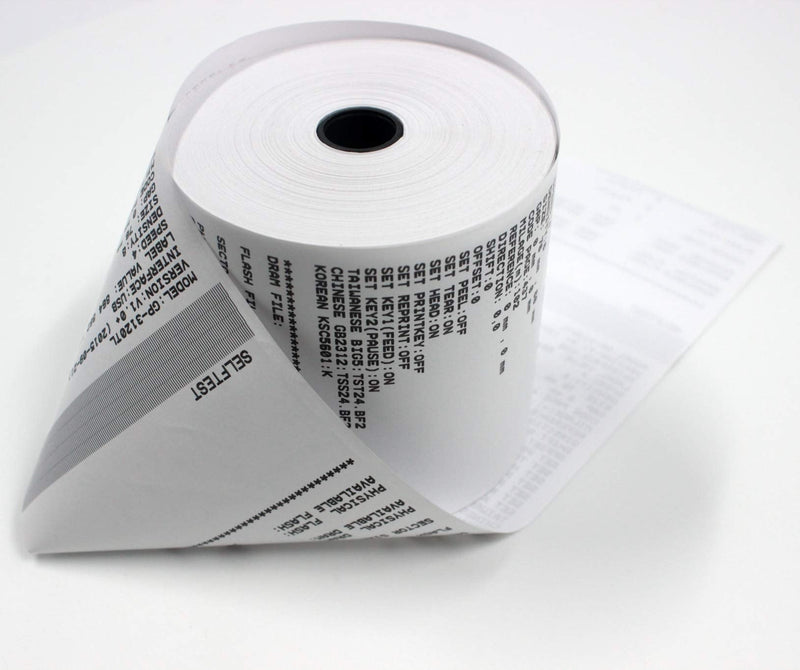 BuyRegisterRolls 2 1/4 x 200 Thermal Paper Rolls [Pack of 50 Rolls - 48 GSM] Citizen POS register printer : CBM 262, CBM 291 - POS/Cash Register Thermal Paper Rolls 2 1/4" x 200'