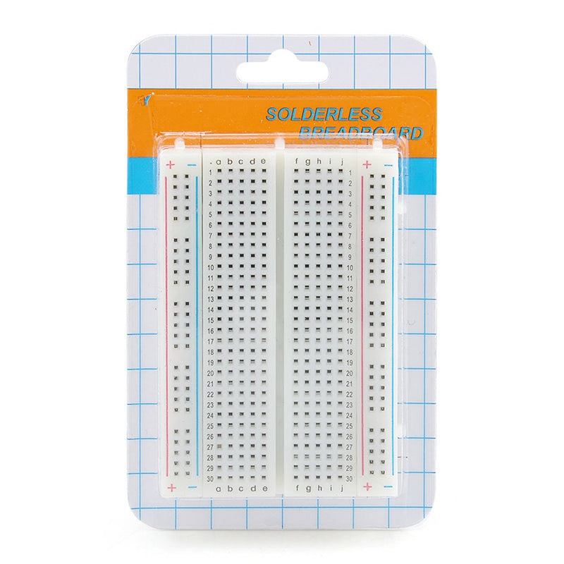[Australia - AusPower] - Hailege 10pcs 400 Ties Mini Solderless Breadboard Universal 400 Contacts Solderless Breadboard 400 Points Prototyping Shield 