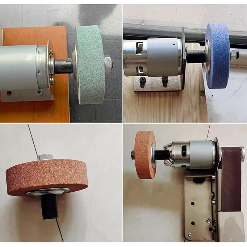 TopHomer 12 mm Motor Mandrel Adapter Sander Extension Shaft Mandrel for Polisher Grinder Polishing Grinding Polishing Polishing Wheel Rotary Disc 12 mm