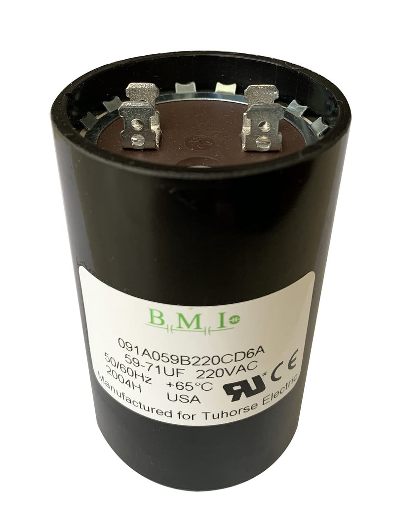 [Australia - AusPower] - 59-71 MFD (uF) 220VAC 1/2 and 3/4 HP Well Pump Control Box Motor Start Capacitor for Franklin 275464105, 2801054915, CRC 2824075015 New 