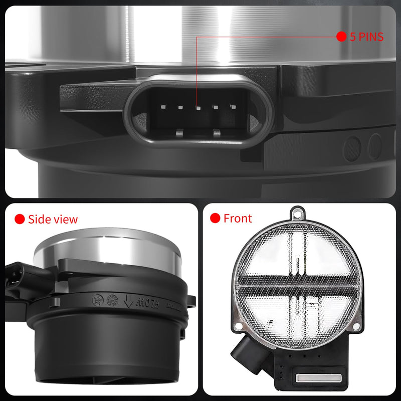 [Australia - AusPower] - Mass Air Flow Sensor Meter MAF Compatible with GMC, Chevy, Cadillac & More Silverado, Escalade, Tahoe, Suburban, Yukon XL, Replaces Mass Airflow Sensor OE 25318411,25168491 ﻿ 