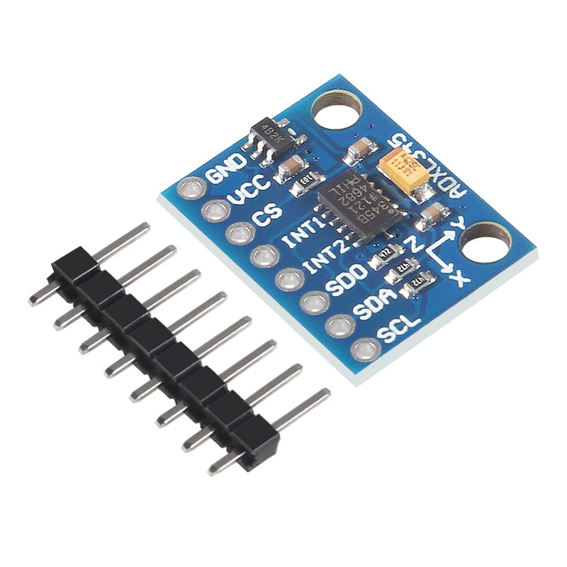 [Australia - AusPower] - 3PCS GY-291 ADXL345 3-Axis Digital Acceleration of Gravity Tilt Module with IIC SPI Transmission for Arduino (3PCS) 