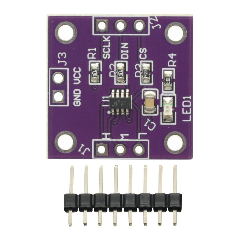[Australia - AusPower] - 2.7V-5.5V TPL0501 Digital Potentiometer Module 100K Adjustable SPI Port Adjustment Bridge Balance Sensor 
