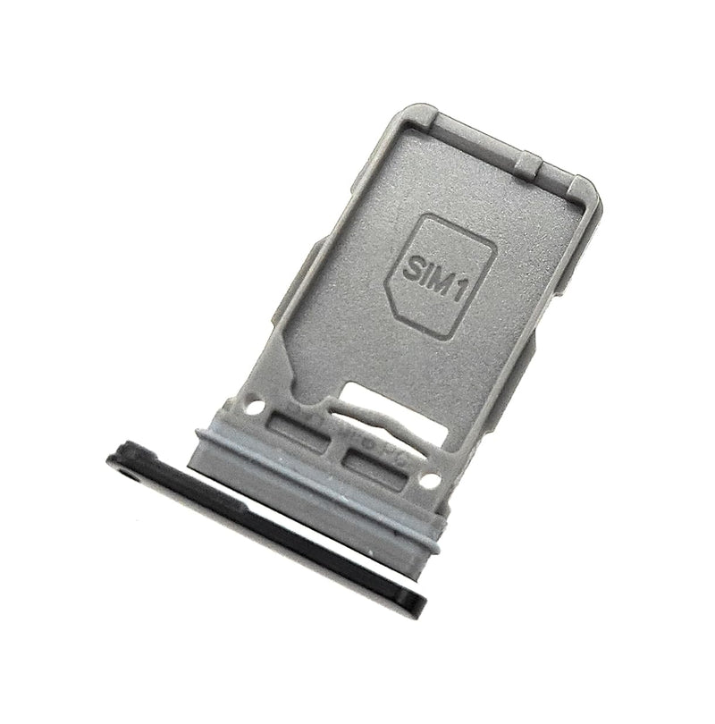 [Australia - AusPower] - Replacement Single SIM Card Tray for Samsung Galaxy S21 5G G991U / S21 Plus 5G G996U / S21 Ultra 5G G998U (Phantom Black) 