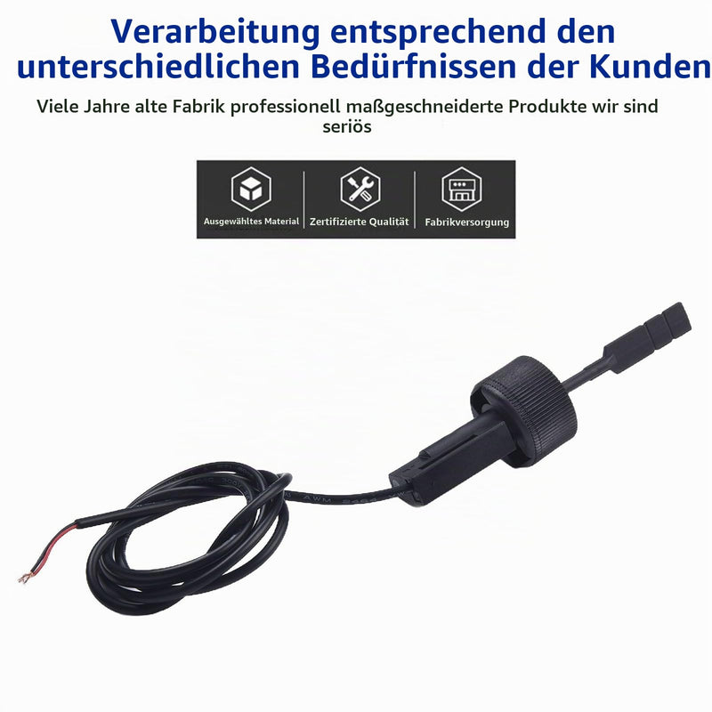 Water Flow Switch Flow Switch for Pool Equipment Water Paddle Flow Switch Sensor for Heat Pump Water Heater Air Conditioning Water Meter Flow Sensor (Pack of 1) black